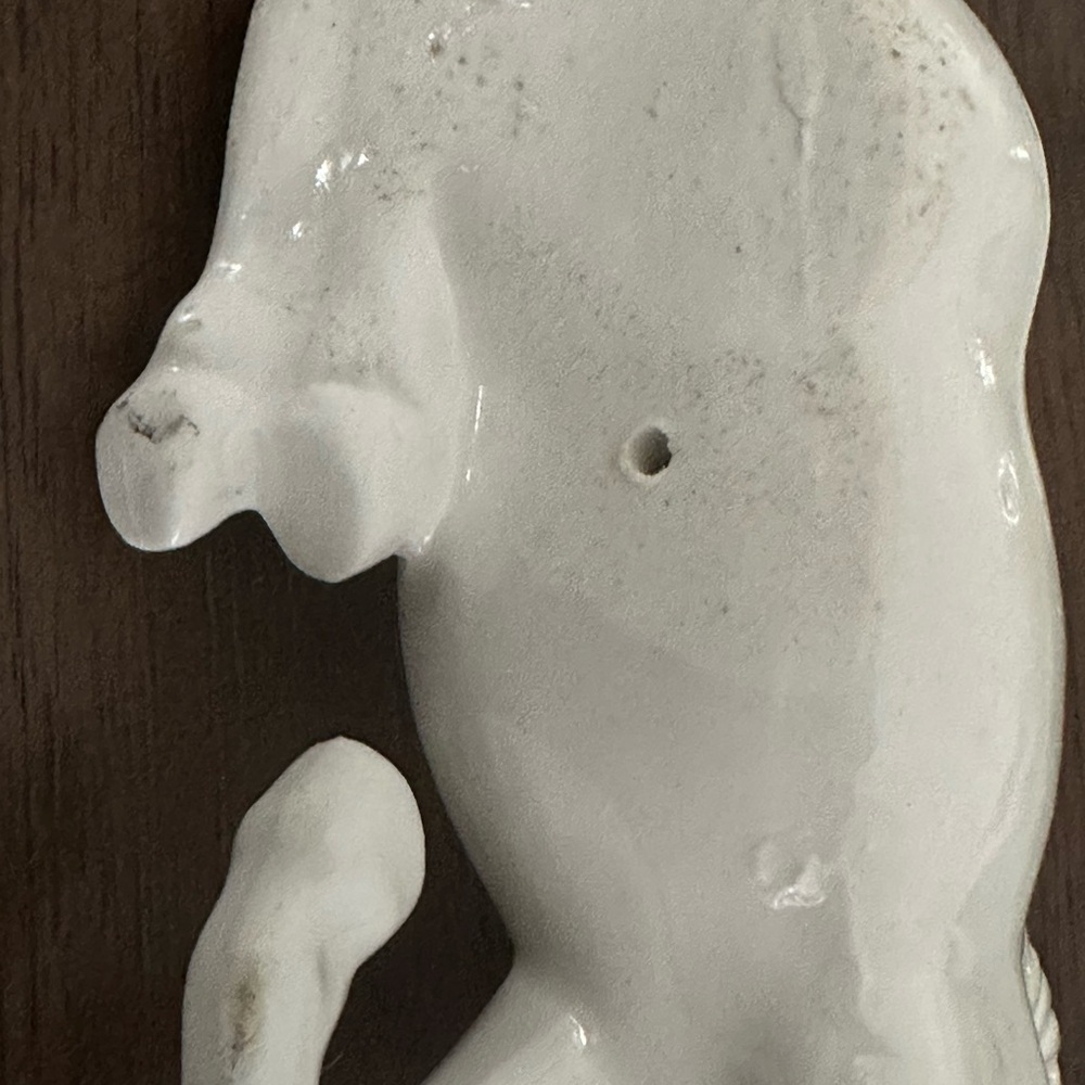Ceramic mama Horse with pony - Picture 11 of 11